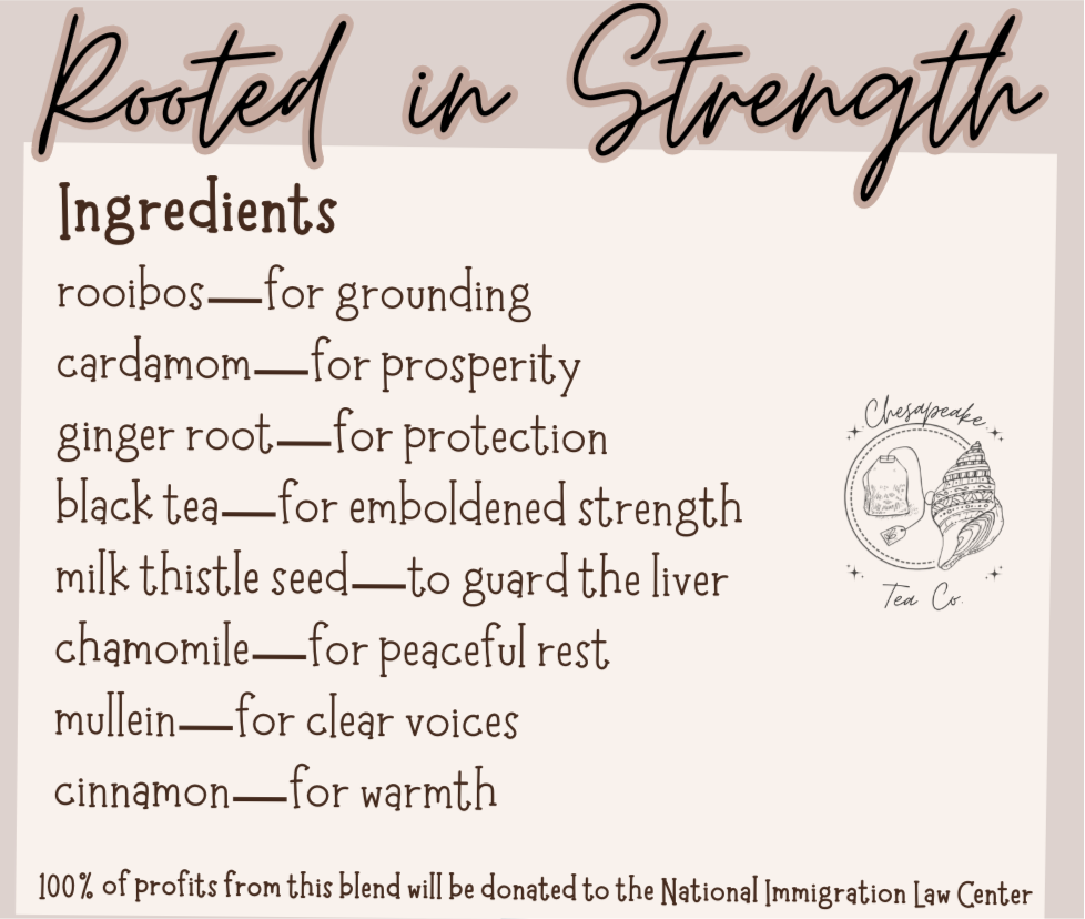 Rooted in Strength — (profits go to NILC)